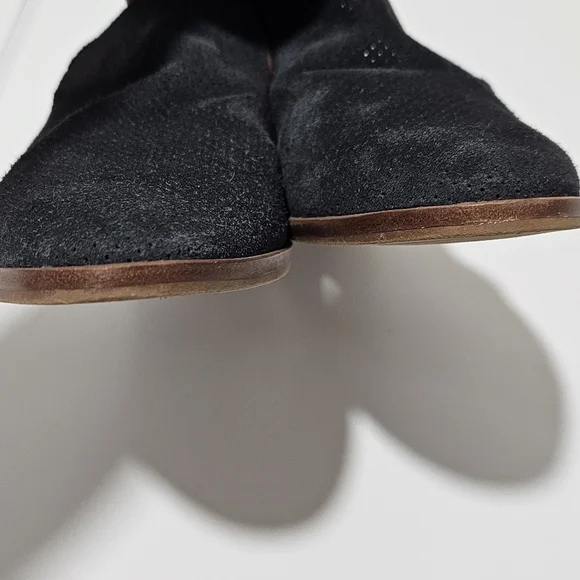 Dolce Vita Flats Loafers Suede Gray Shoes Size 7.5 - Picture 3 of 11